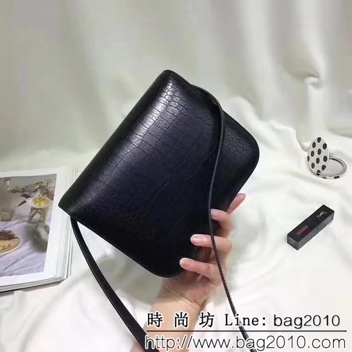 CELINE賽琳原單 牛皮鱷魚紋豆腐包 801268 SL1188